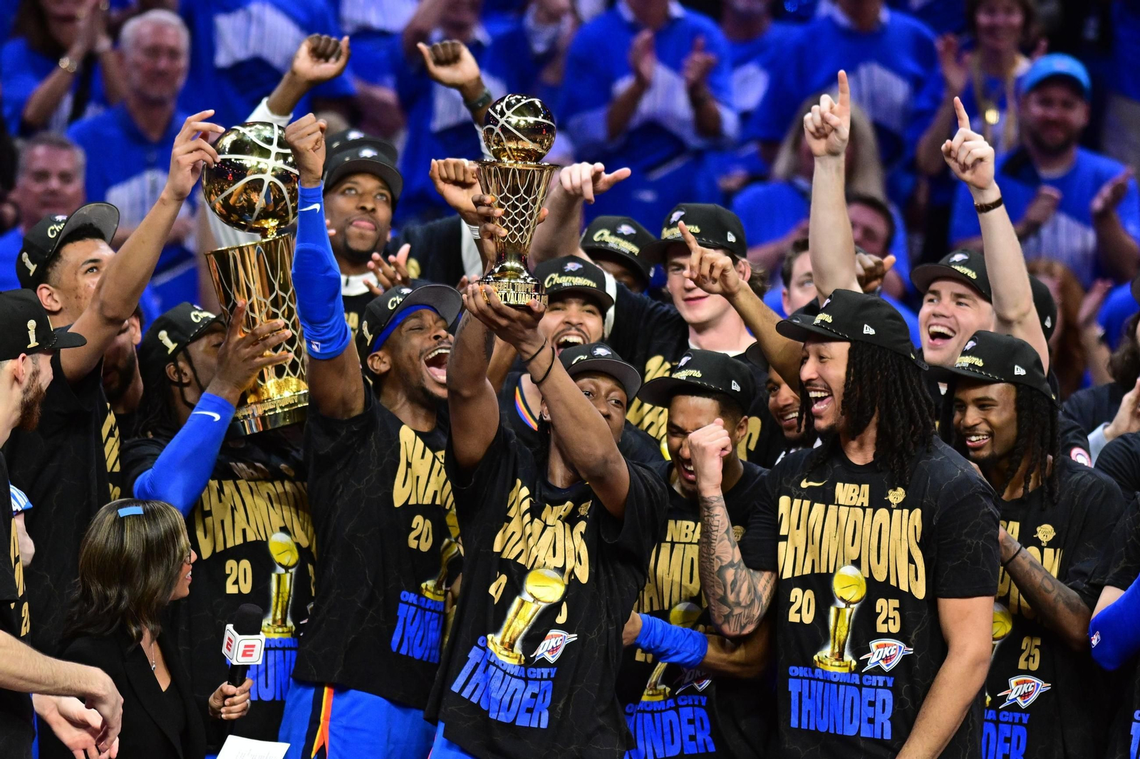 Las fotos del título de la NBA para Oklahoma City Thunder