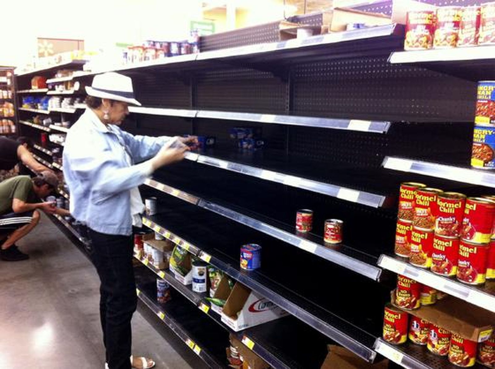 Supermercado de Miami(Florida) tras los preparativos por la llegada de 'Isaac'.

Foto: Mar Gonzalo(EFE)