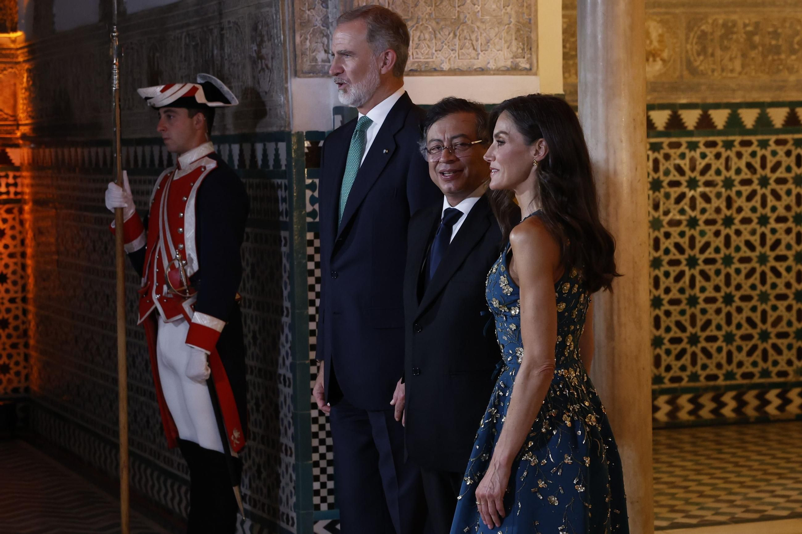 Las fotos de la cena de gala dada por los Reyes previa a la cumbre de la ONU en Sevilla