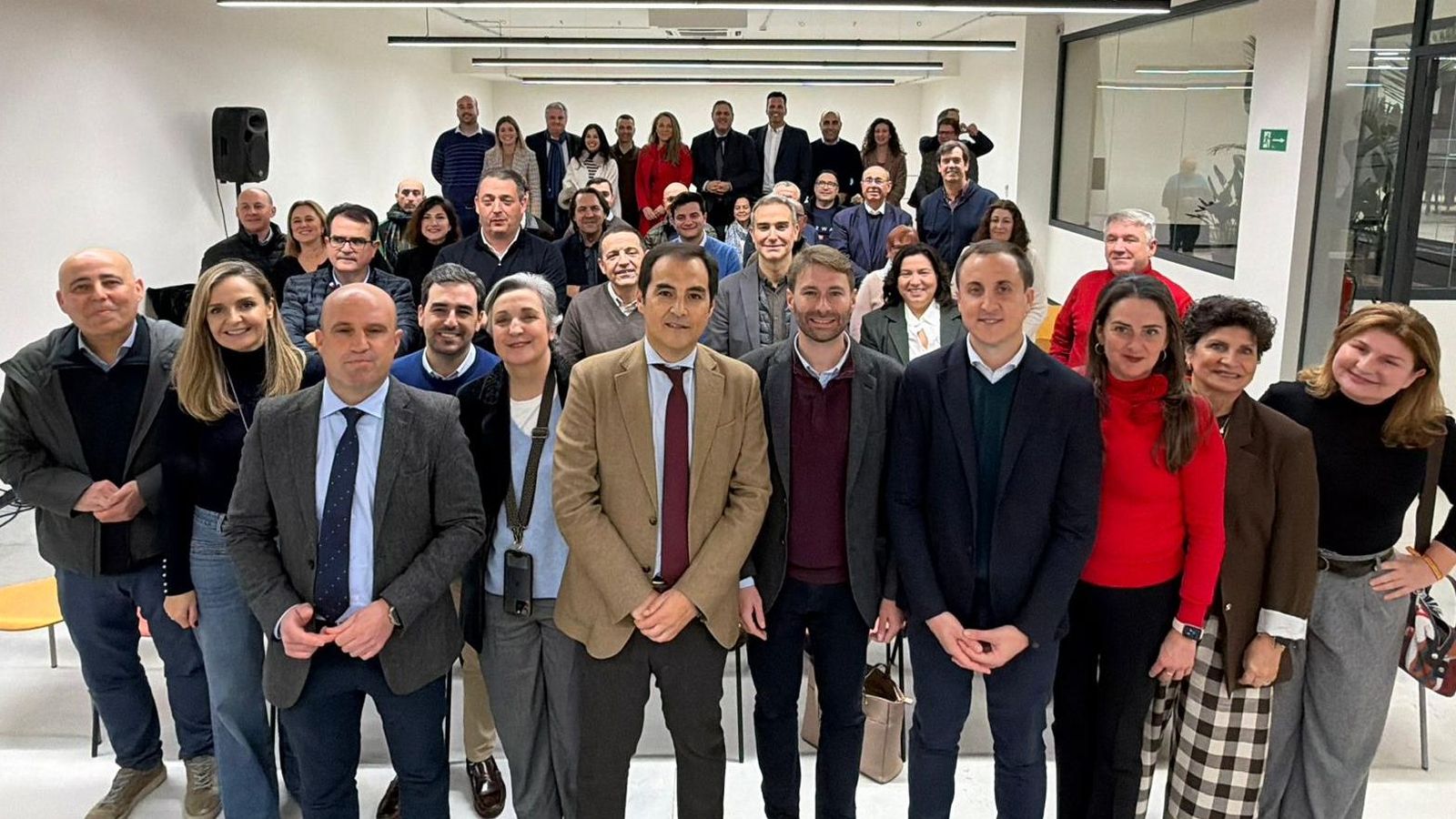 Nieto con alcaldes del Almanzora y el Levante.