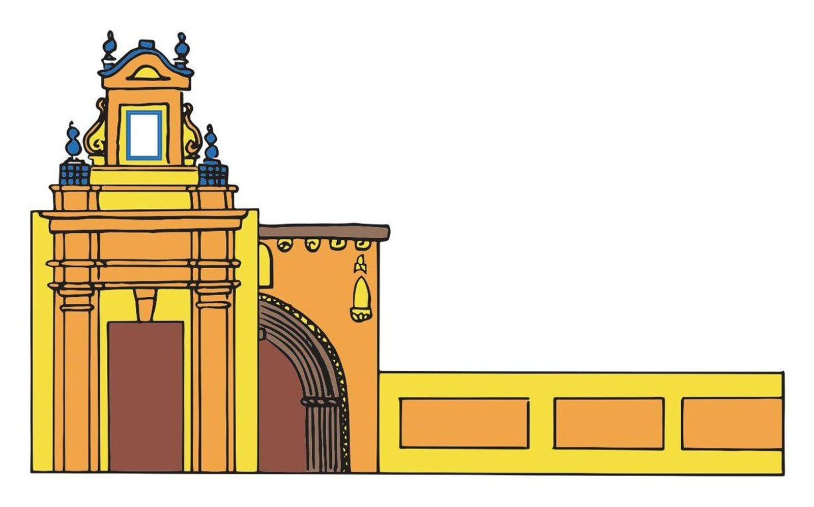 La carroza del Nacimiento, dedicada a la Hermandad de la Amargura.