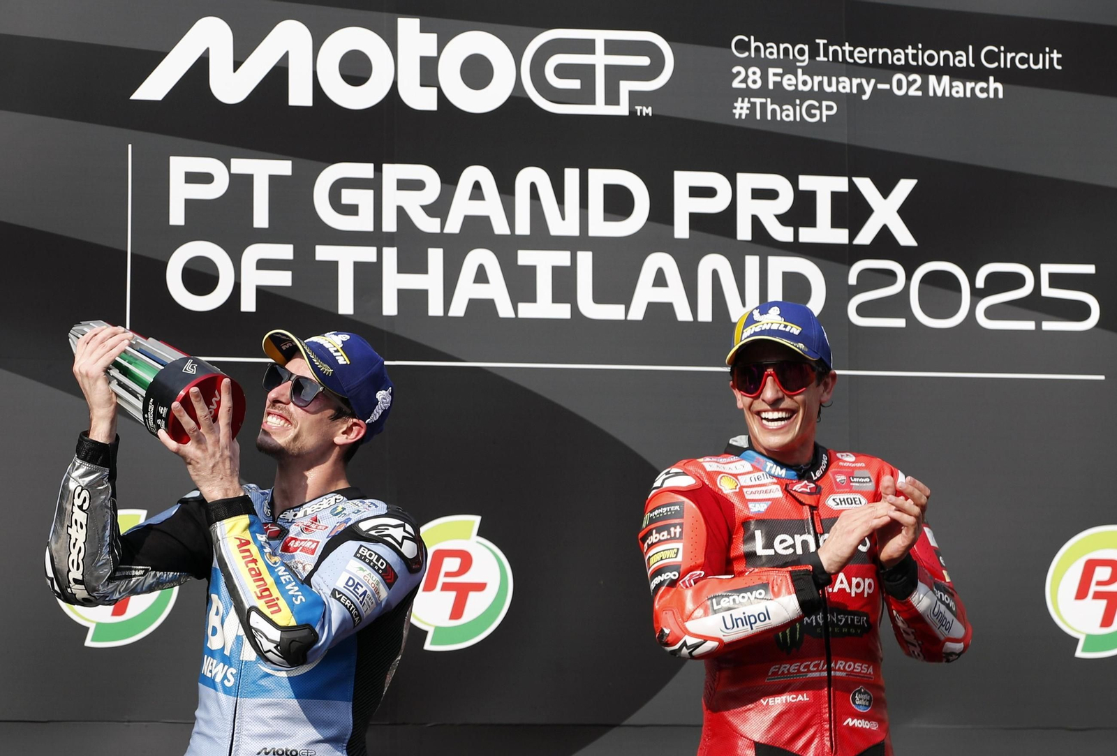 Las fotos del triunfo de Marc Márquez en Tailandia