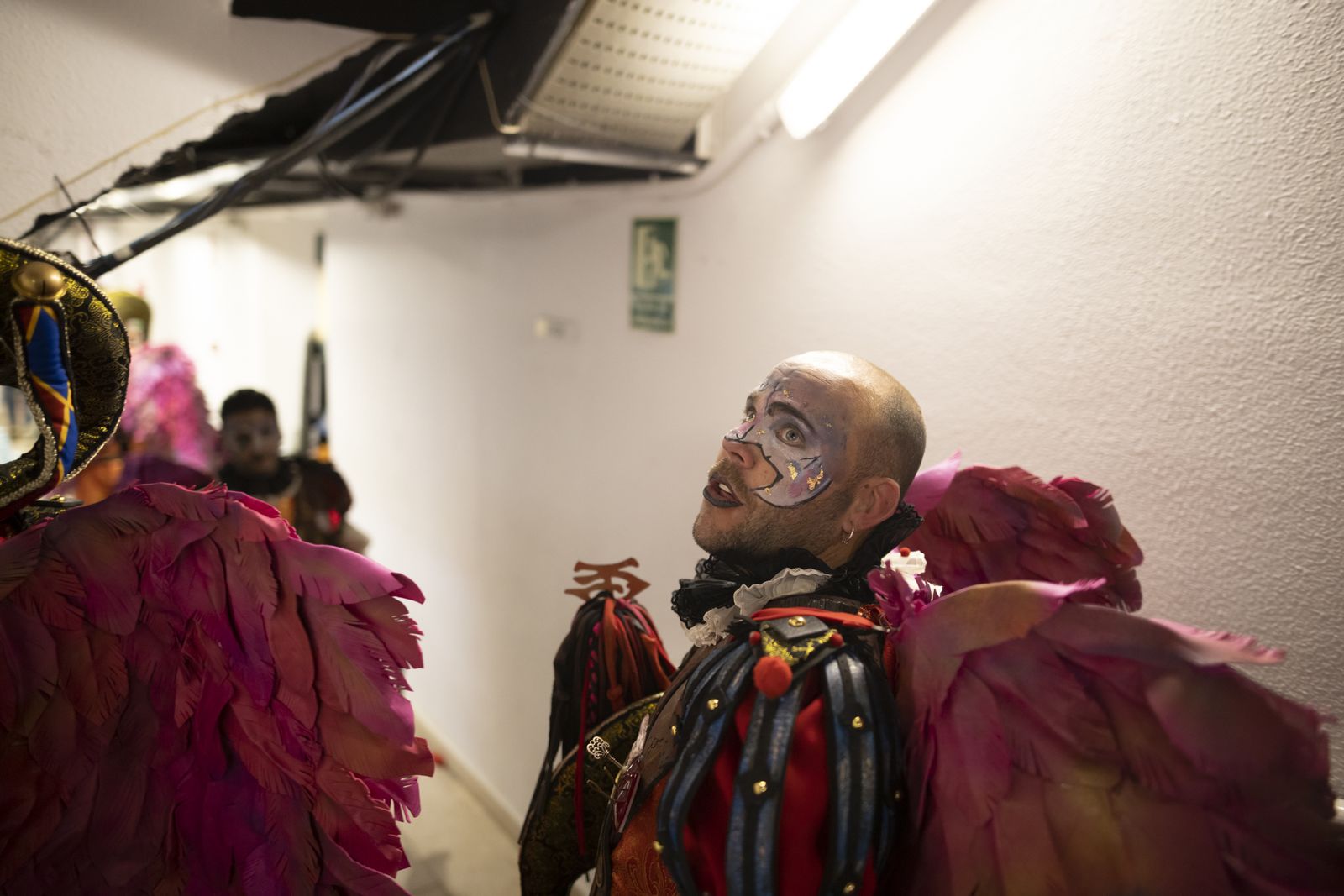 Ambiente en la final  del Carnaval Colombino