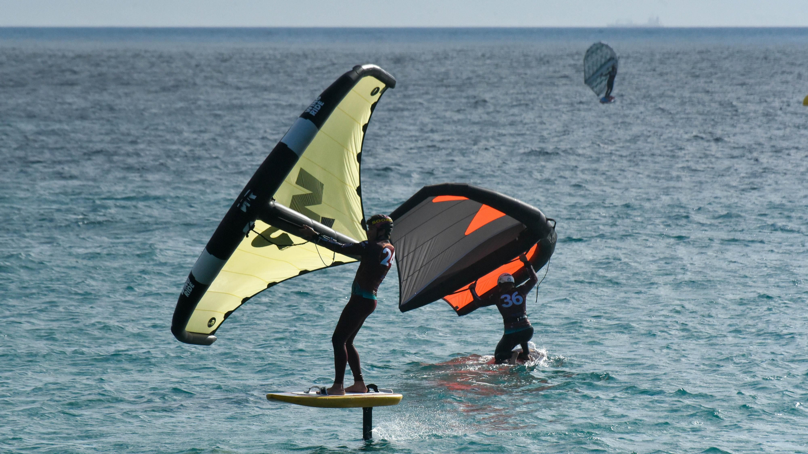 Las fotos de la  prueba final del Campeonato del Mundo de Wing Foil Pro en Tarifa