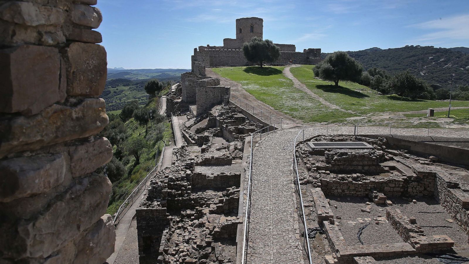Vista general de la fortaleza.
