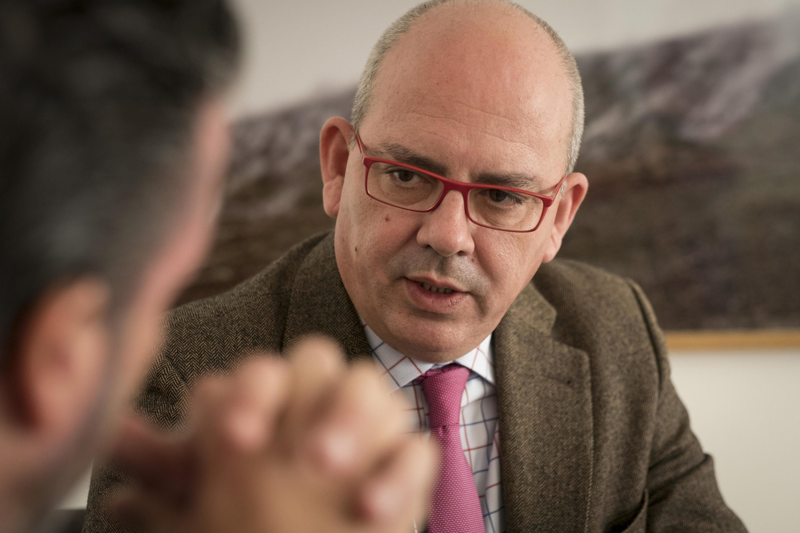 El presidente de la CEC, Javier Sánchez Rojas.