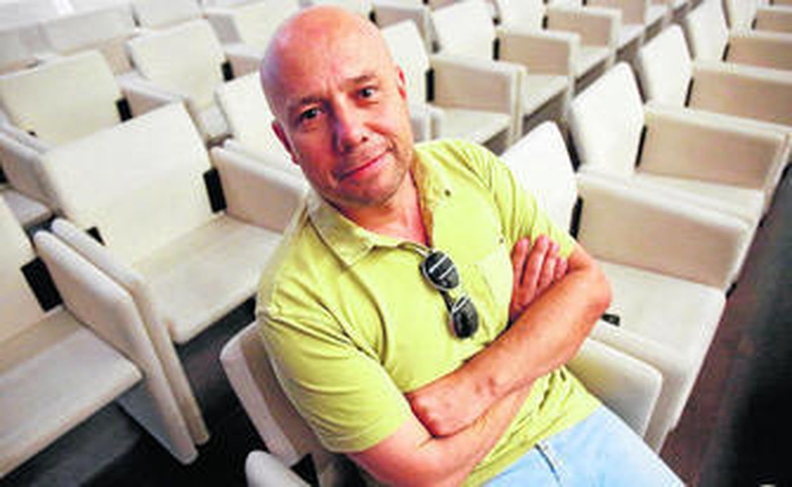 Miguel Torres López de Uralde, ayer, en el Centro Andaluz de las Letras.