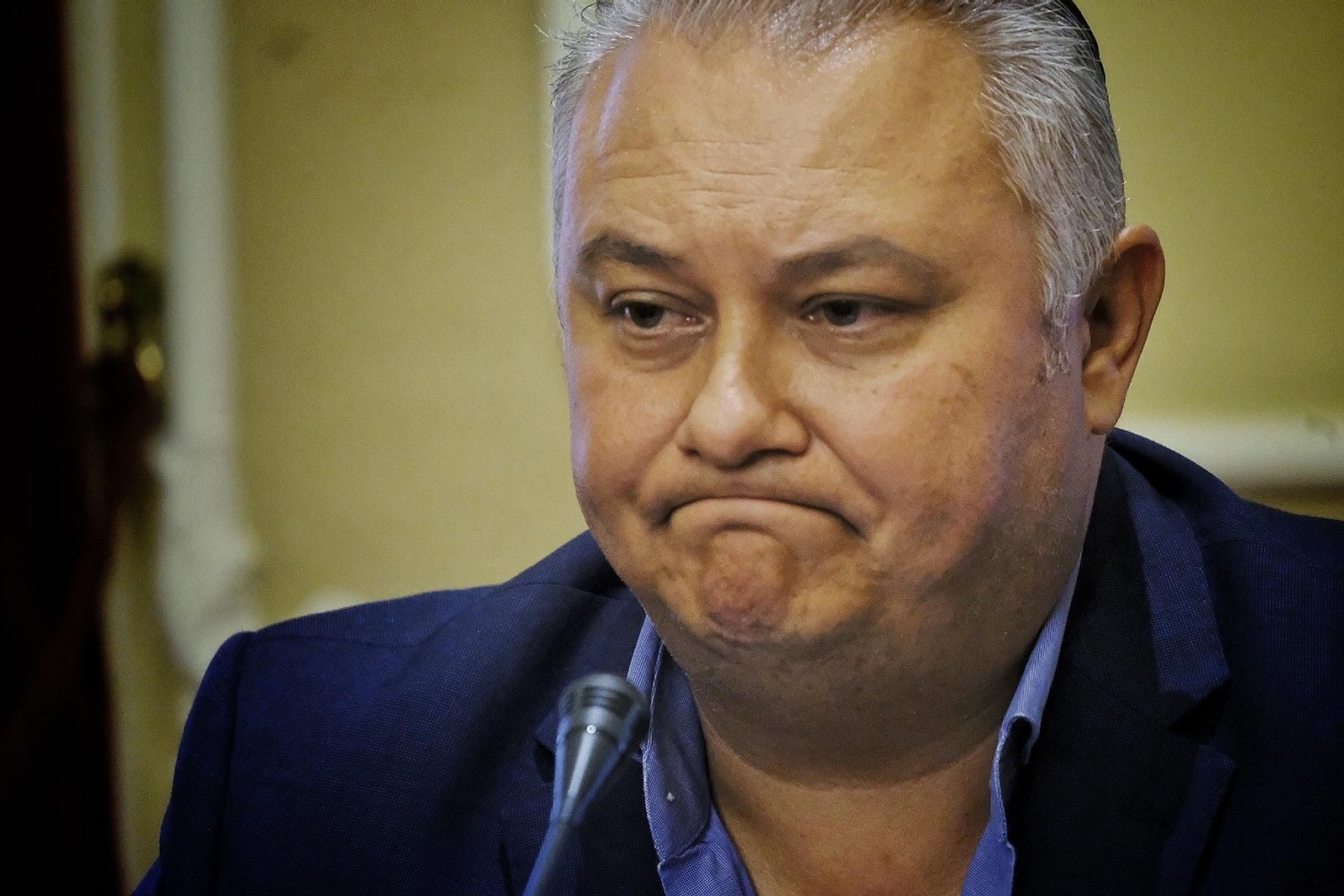 Domingo Villero, concejal no adscrito en el Ayuntamiento de Cádiz.