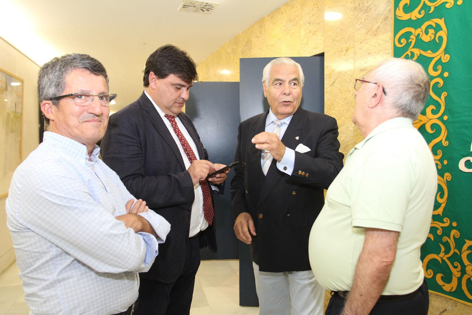 Imágenes de la presentación del pregonero de la Semana Santa 2018