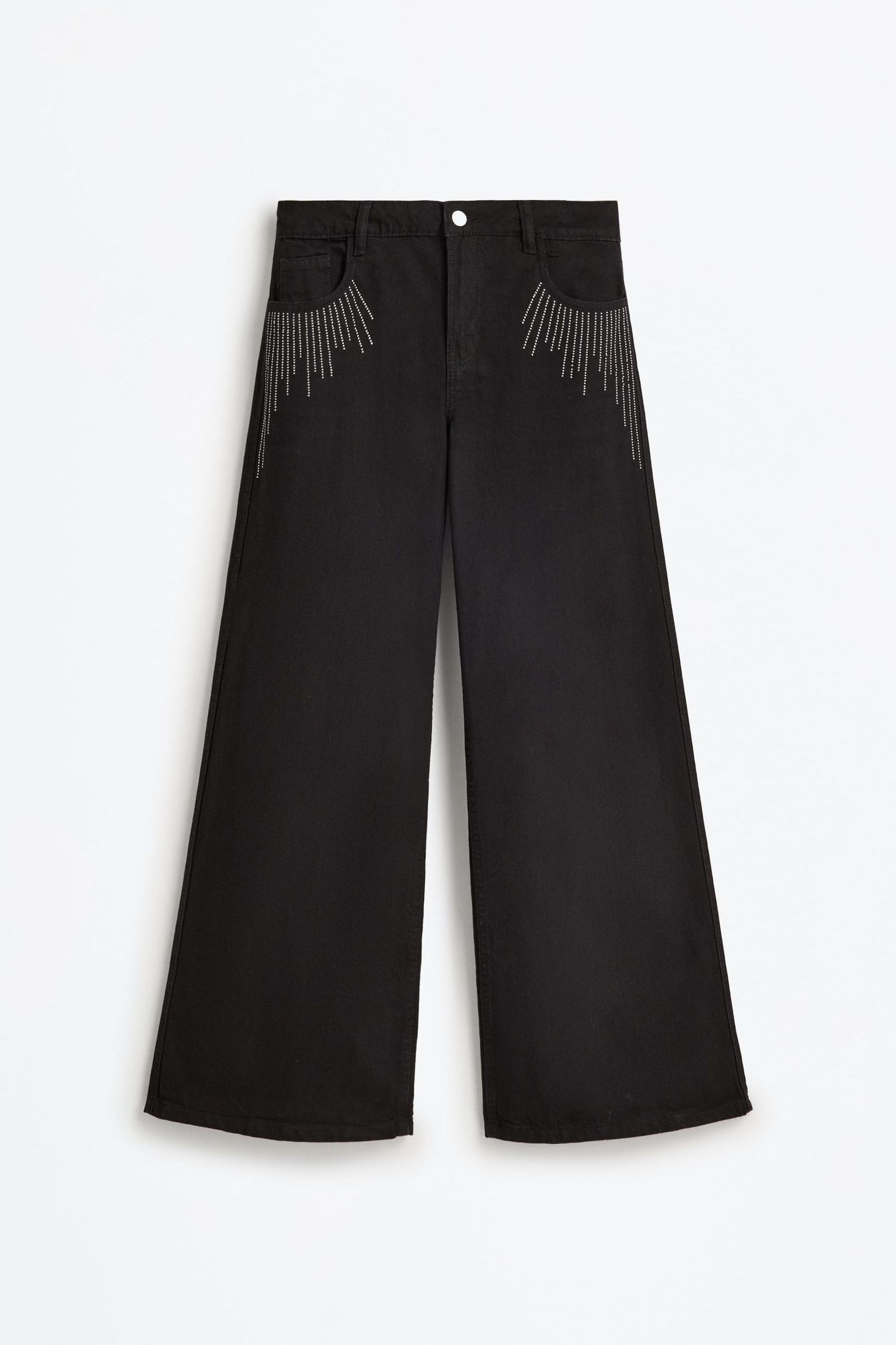 Vaqueros estampados de Lefties.