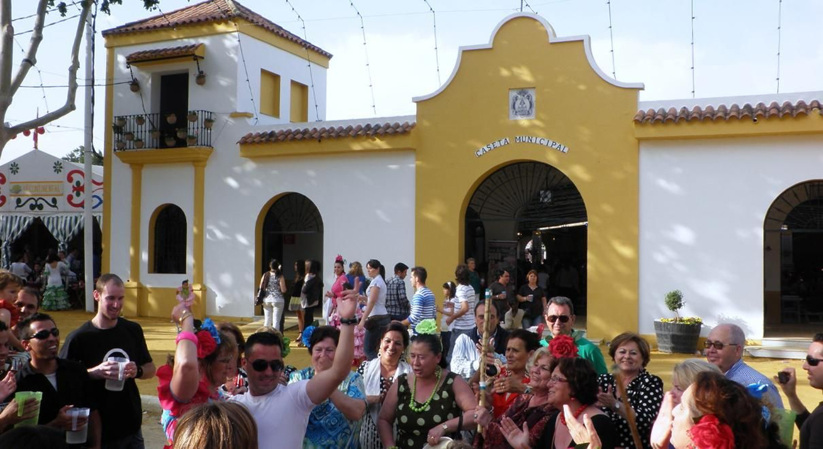 Una imagen de archivo de la Caseta Municipal, donde tendrá lugar la exhibición.