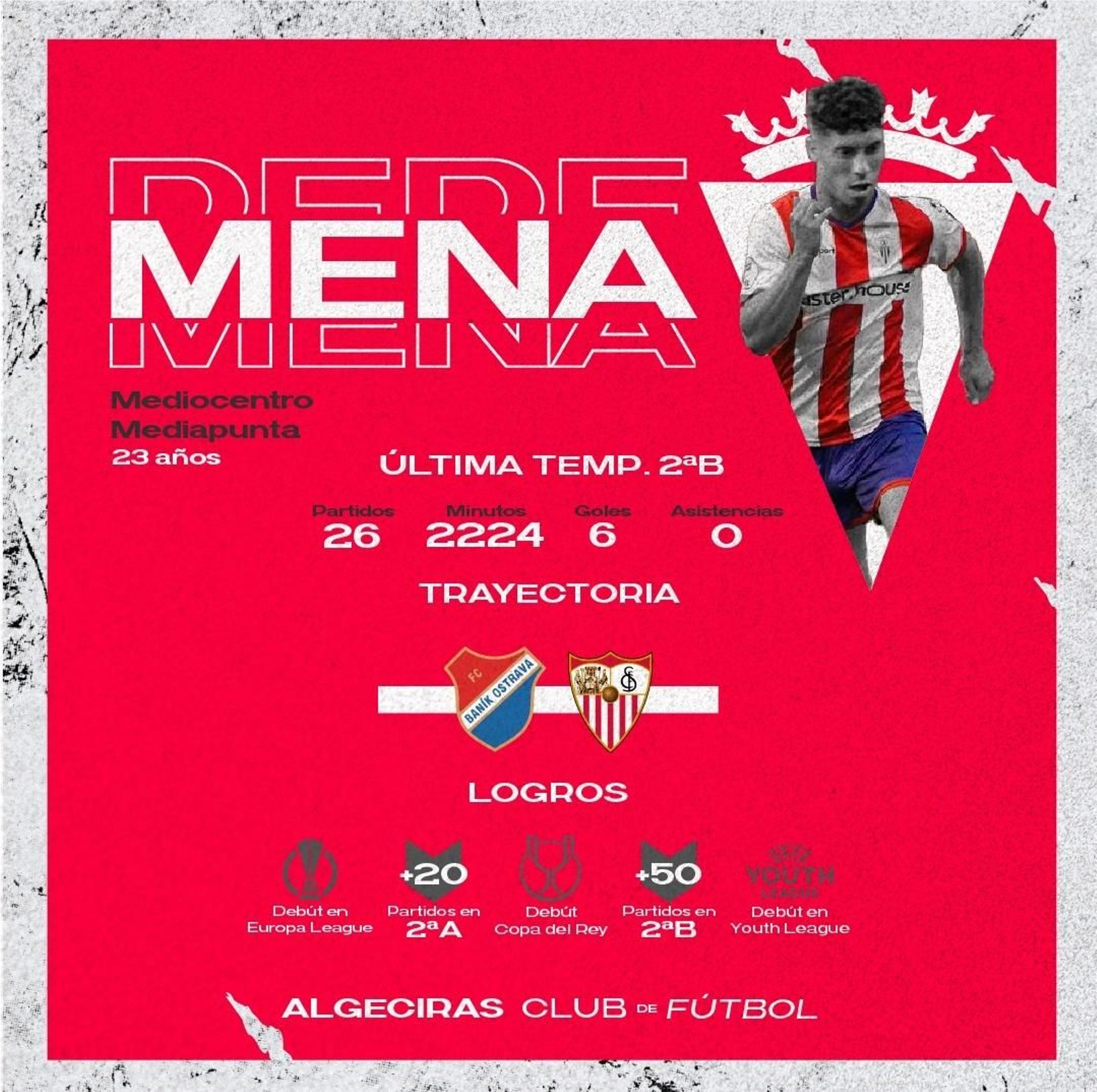 Infografía de Pepe Mena realizada por el Algeciras.