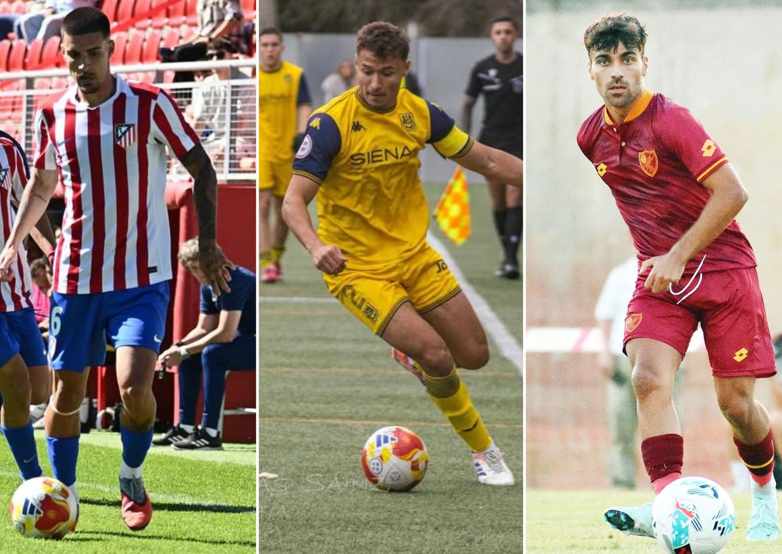 De izquierda a derecha, Juan Alegre, Cova y Pedro Peña.