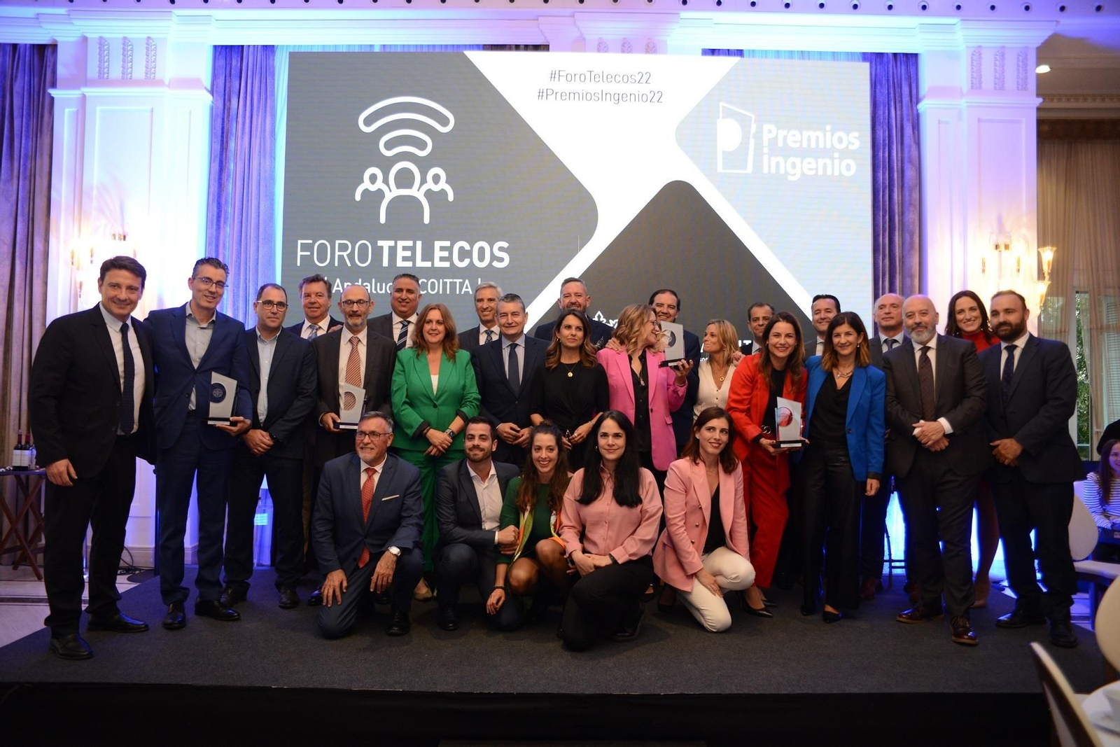 Galardonados con los premios Ingenio.