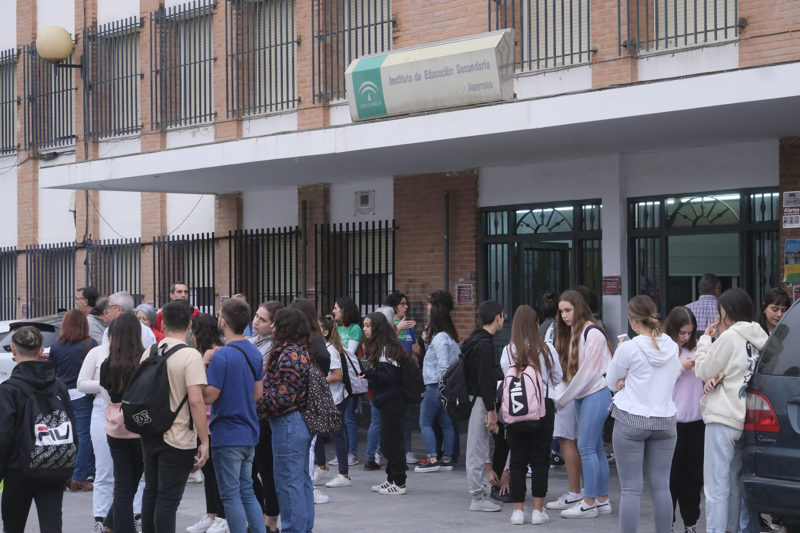 La nueva protesta del instituto Averroes de Córdoba, en imágenes