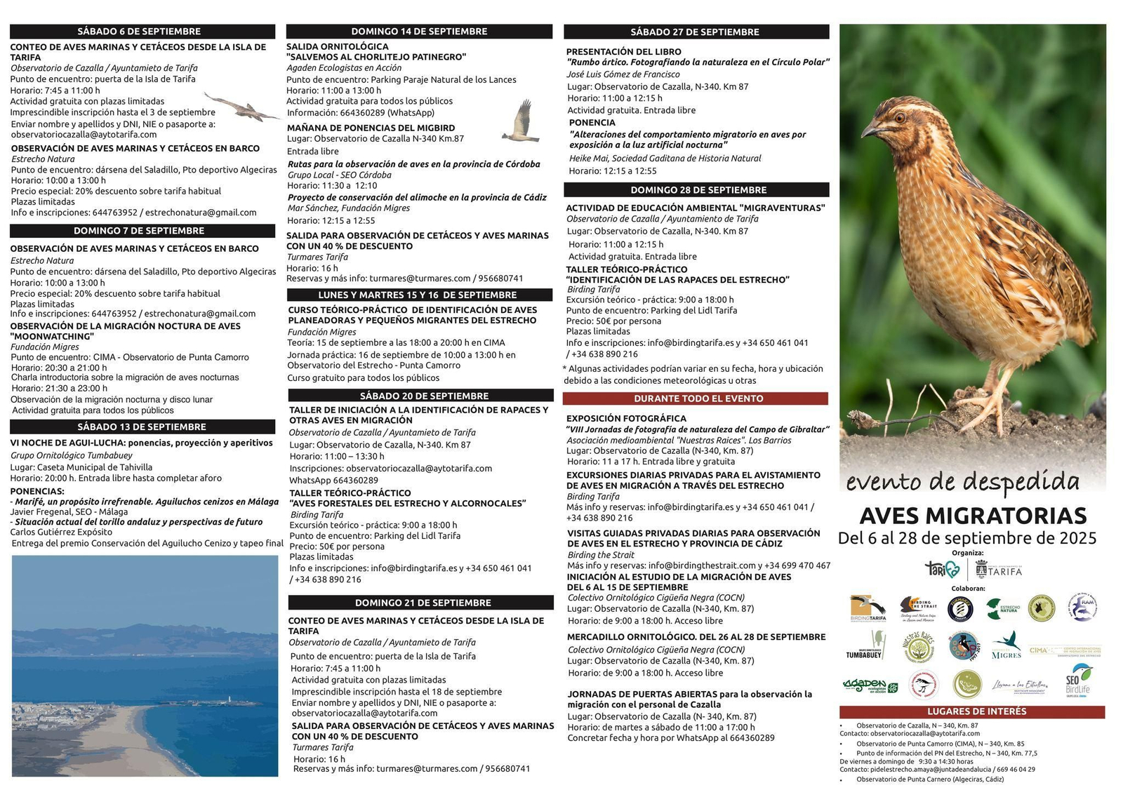 Programa completo del evento.