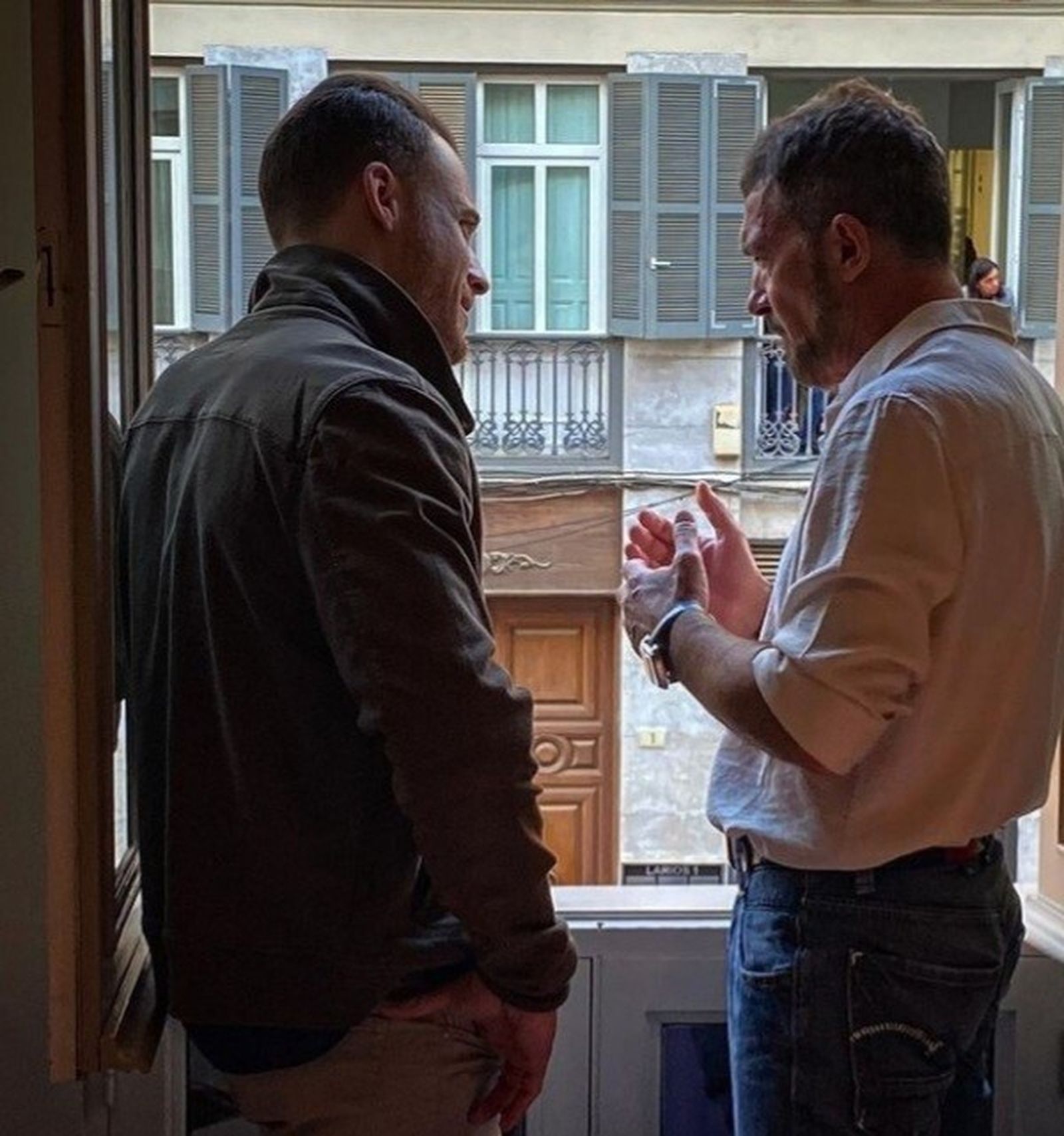 Bürsin y Banderas comparten comentarios ante los cortejos del Jueves Santo malagueño