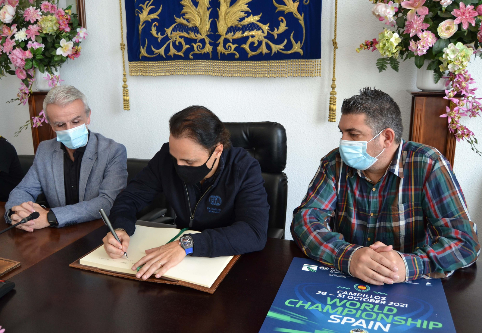 El histórico Felipe Massa, en Campillos para el Mundial de Karting