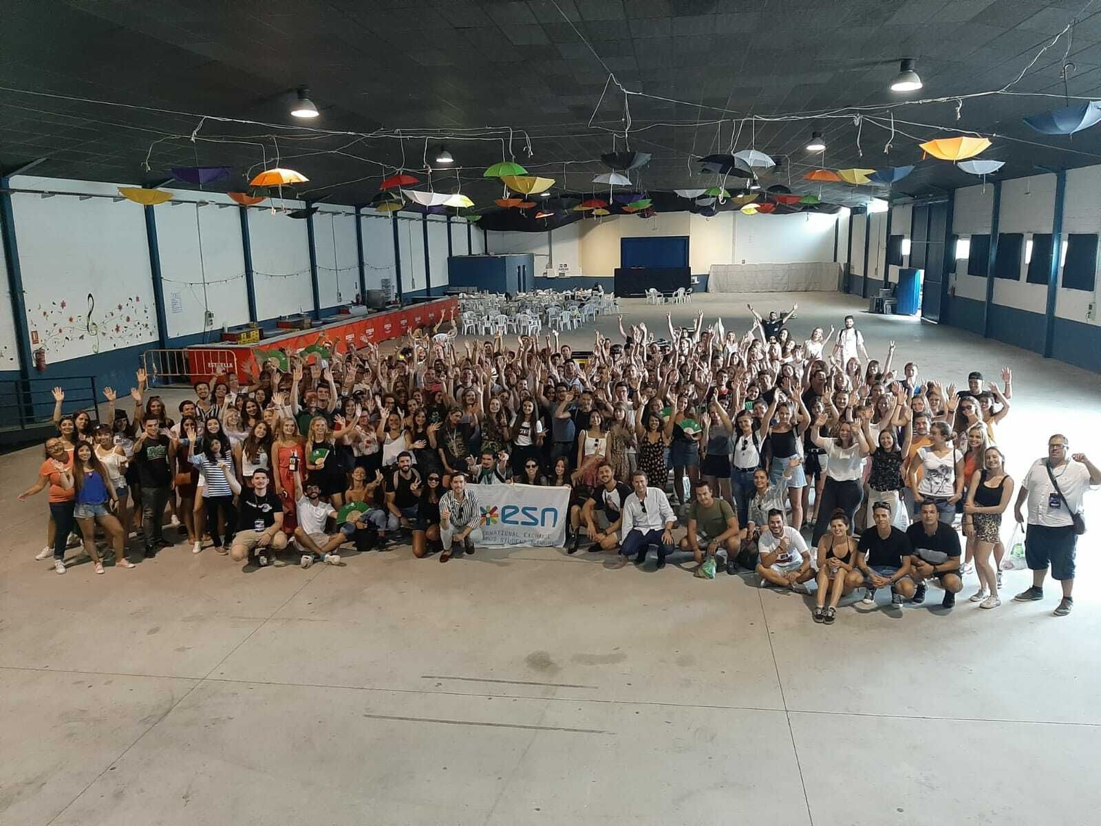 Más de 250 estudiantes de Erasmus participaron en esta jornada festiva.