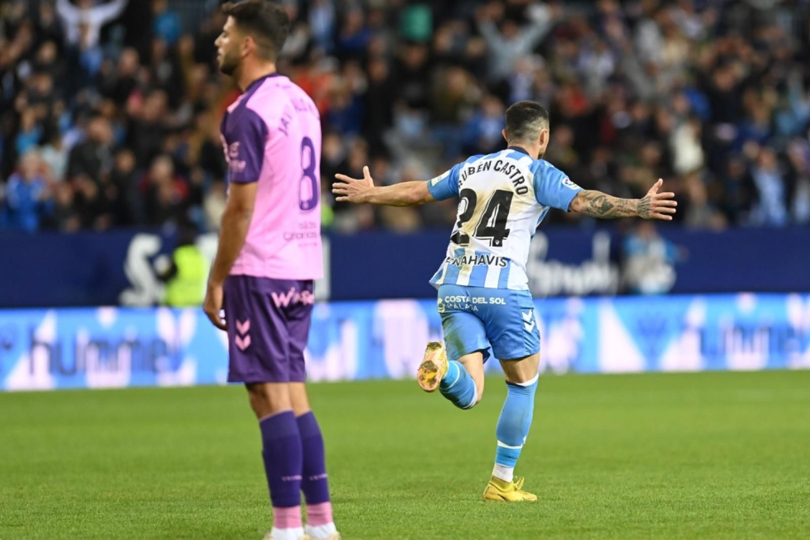 El Málaga CF - Tenerife, en fotos