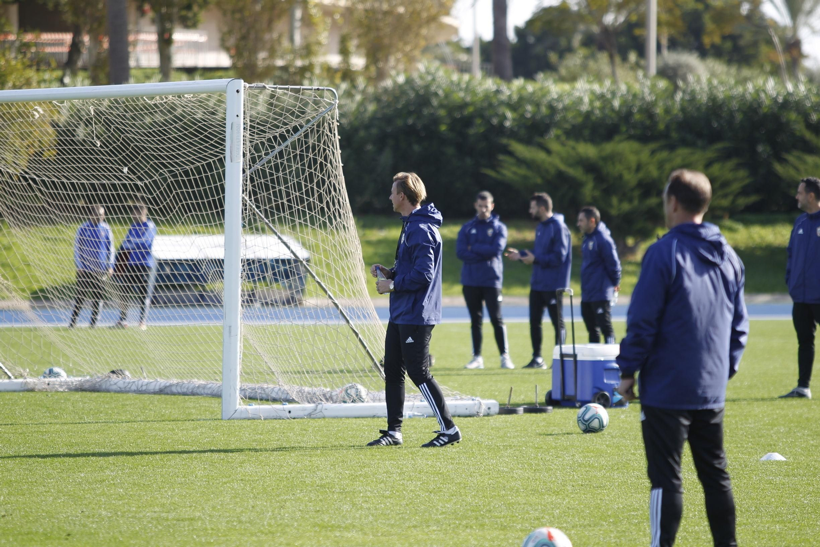 Fotogalería del entrenamiento de la UDA, 6-XII