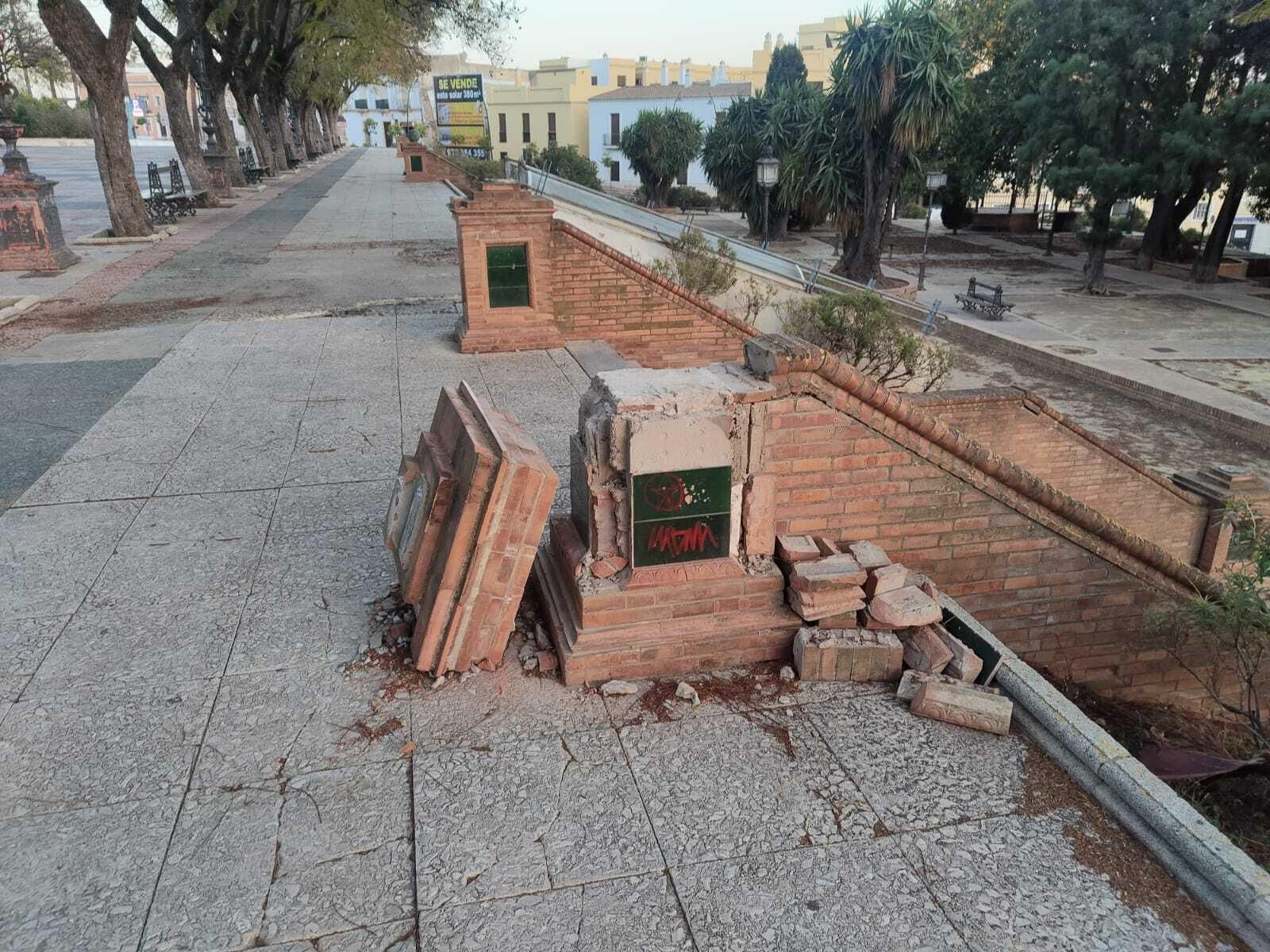 Quejas por el estado de abandono de la Alameda Vieja