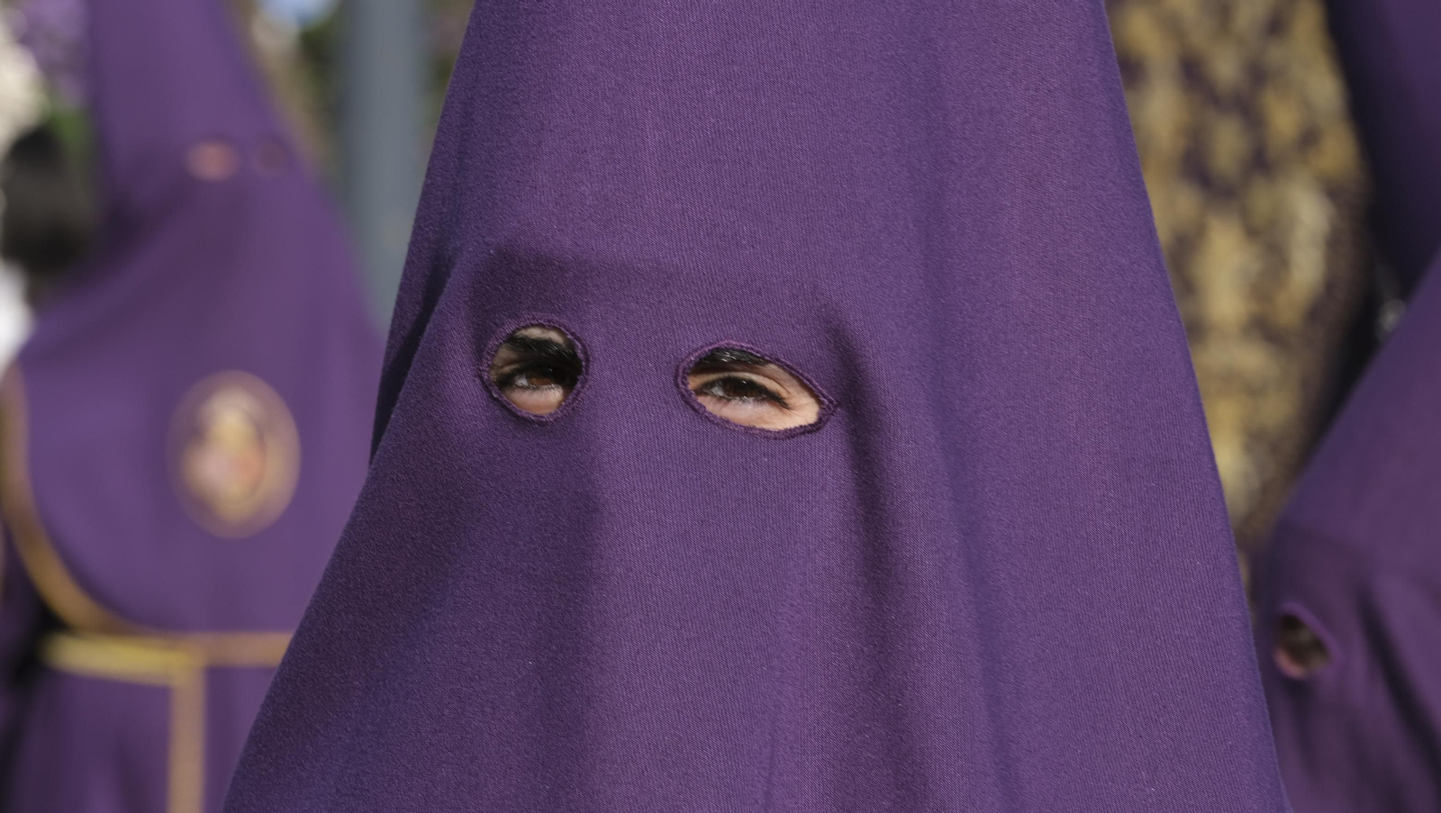 La procesión de Pasión en Almería, en imágenes