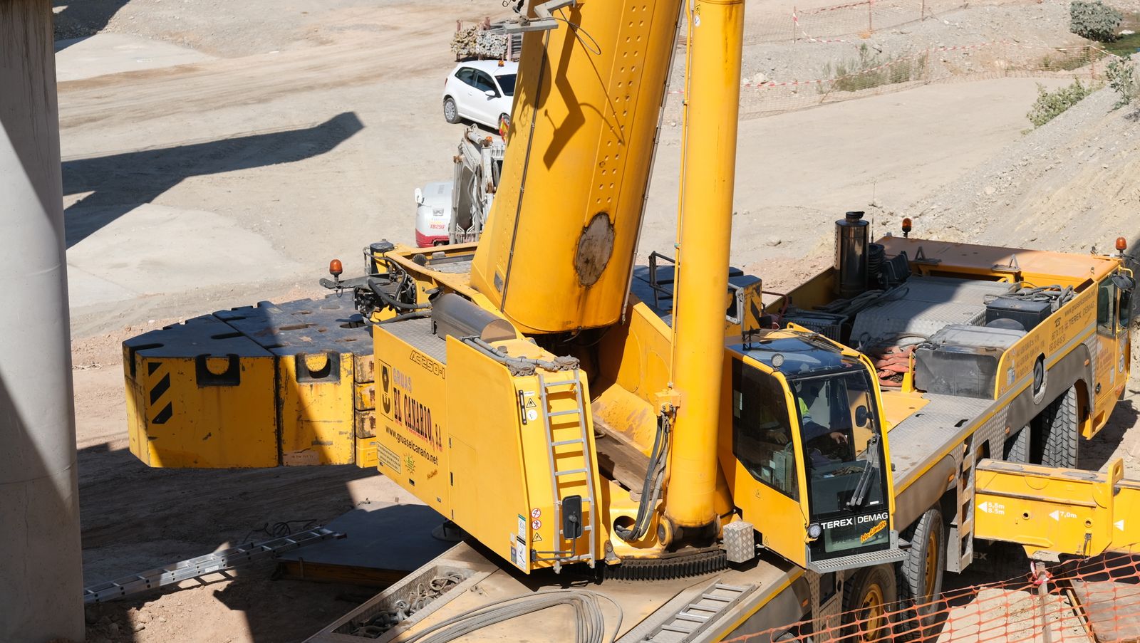 Fotogalería visita Consejera de Fomento a las obras de la Autovía del Almanzora