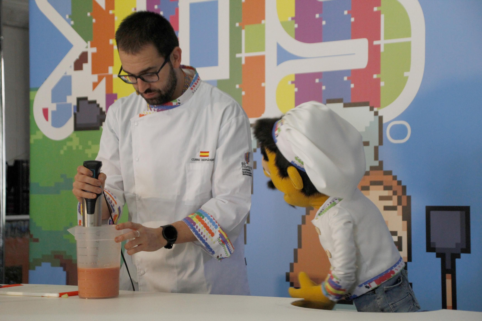 Binómico: Imágenes de la jornada de la jornada de martes en el congreso gastronómico Iberoamericano