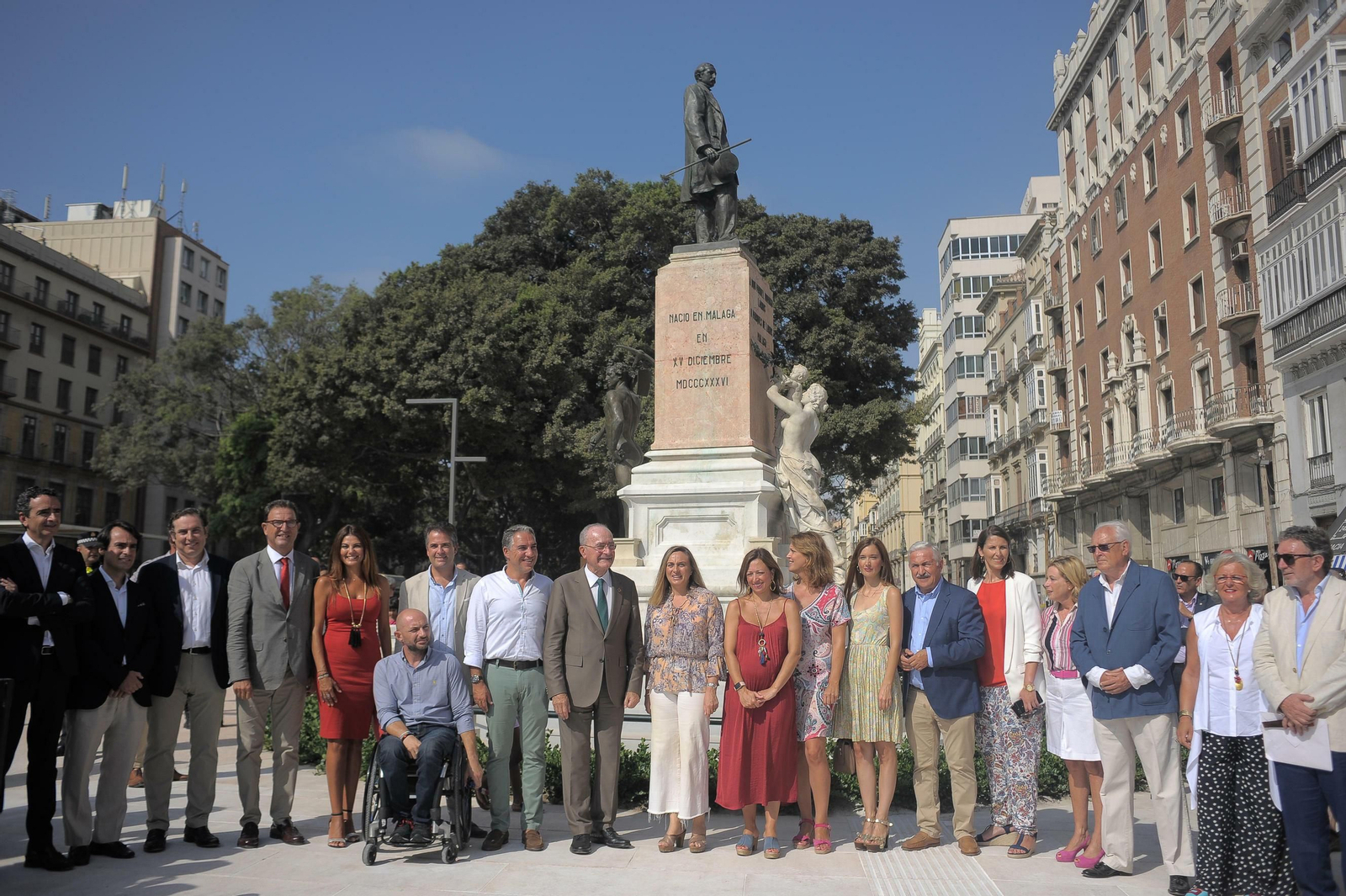 Fotos de la inauguración de los trabajos de reurbanización de la Alameda Fotos de la inauguración de los trabajos de reurbanización de la Alameda
