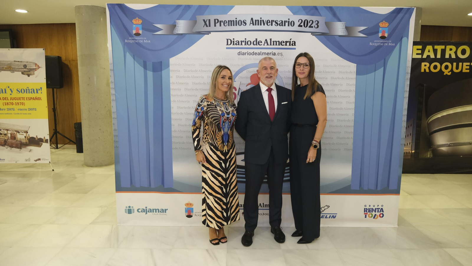 Imágenes de la Gala Aniversario de Diario de Almería, en Roquetas