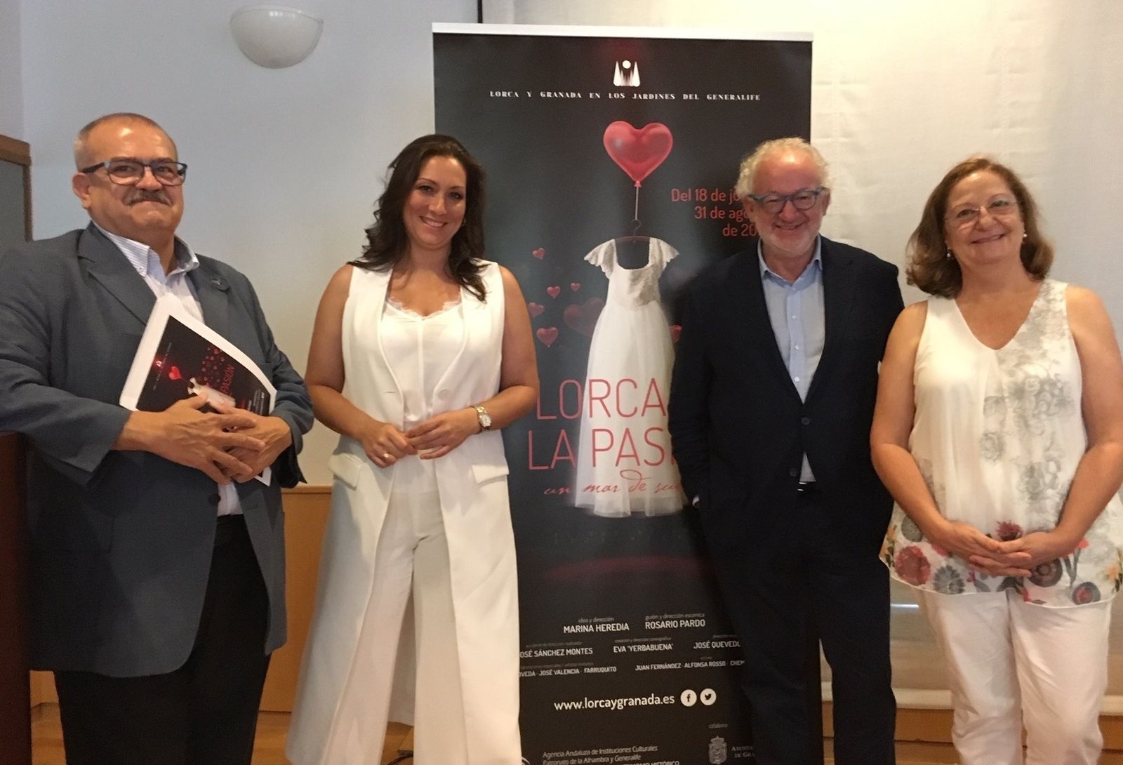 Presentación de 'Lorca y la pasión' en Madrid.
