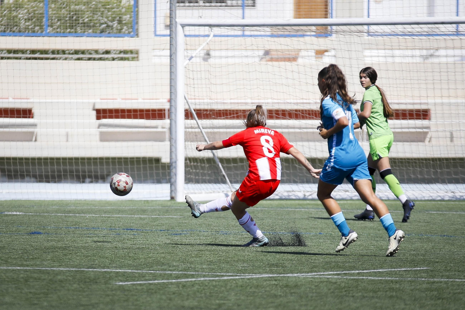Las imágenes del partido de fútbol del Almería femenino contra el Betis B