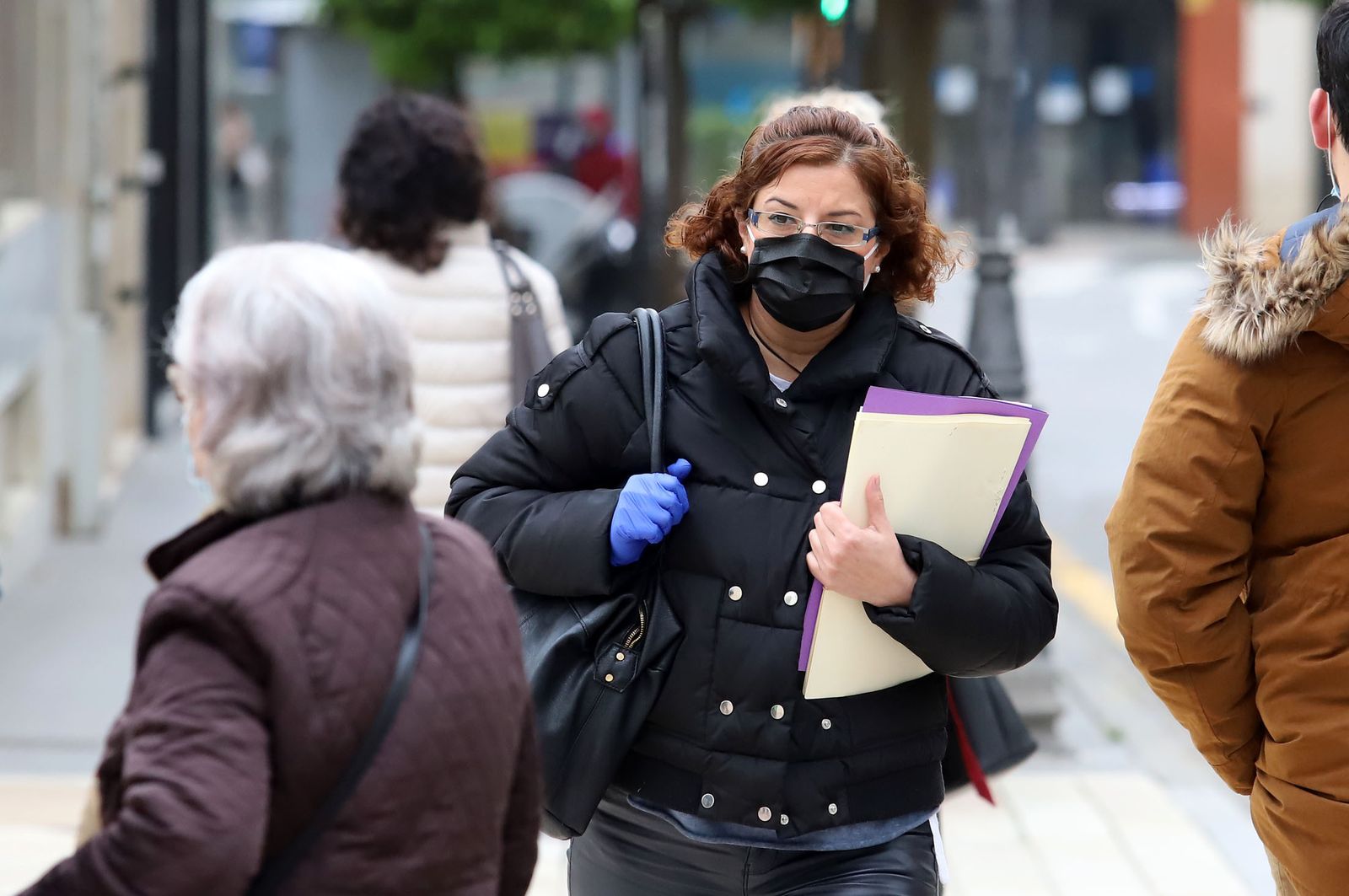 Imágenes del uso de la mascarilla para prevenir el contagio por coronavirus