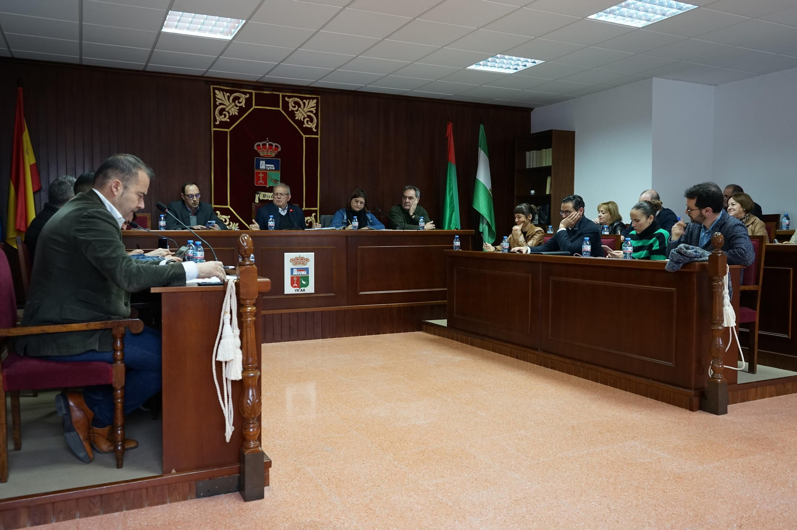 Momento de la sesión plenaria.