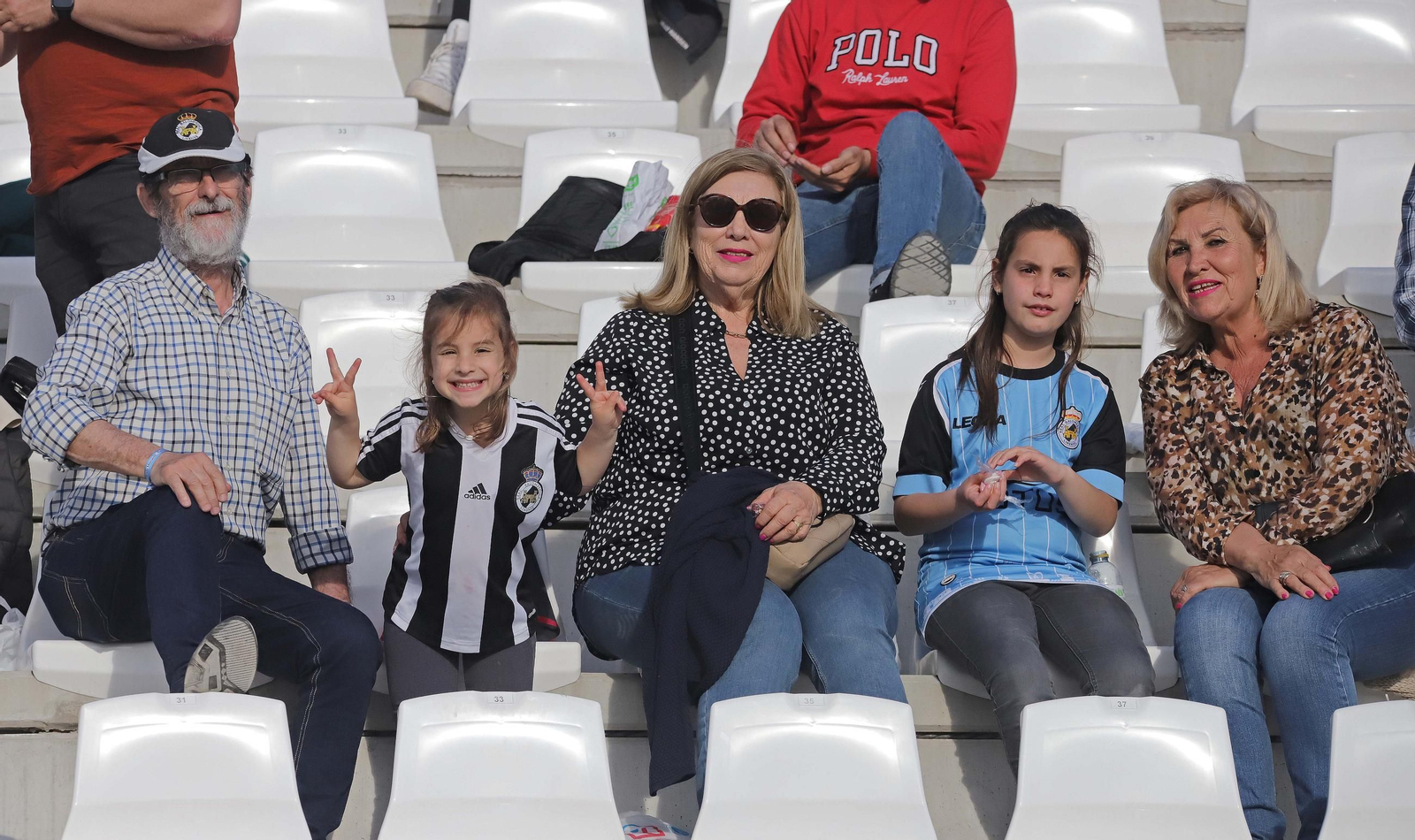 Búscate en el Ciudad de La Línea durante el Balona - Xerez Deportivo de Segunda Federación
