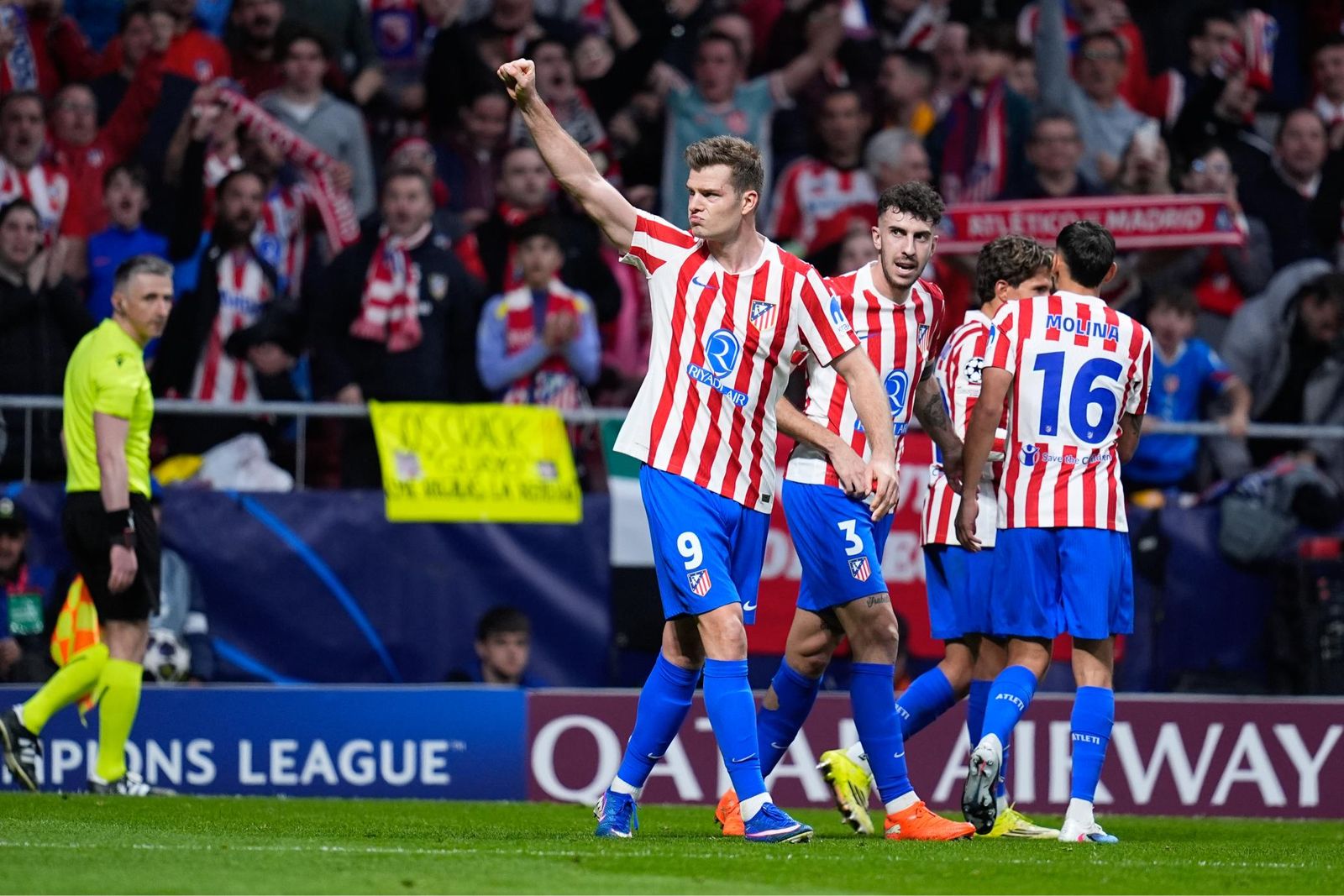 Las fotos del Atlético de Madrid-Brujas