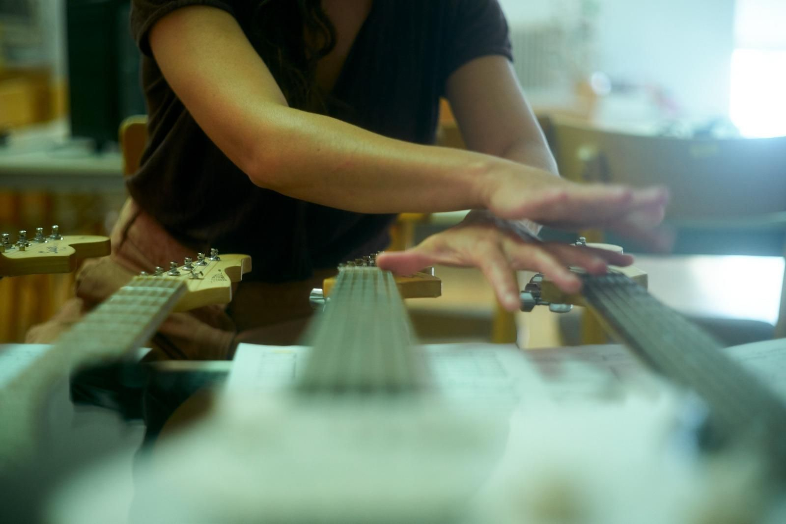 Imagen de la pianista Jordina Millà en el simposio.