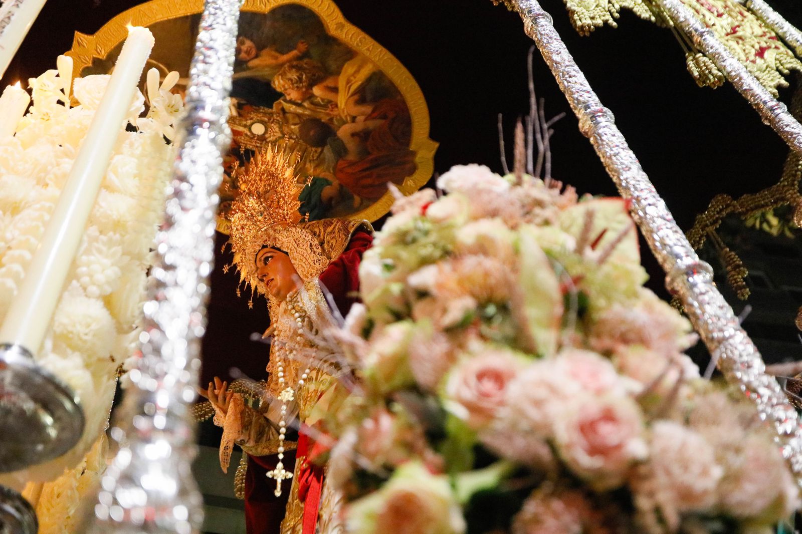 Te contamos en imágenes la Santa Cena tras la lluvia en la ciudad