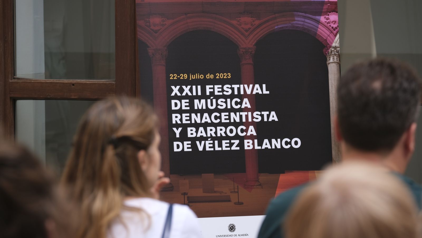 Recibimiento a los alumnos del Festival de Música Renacentista y Barroca de Vélez Blanco-Festimuvb 2023