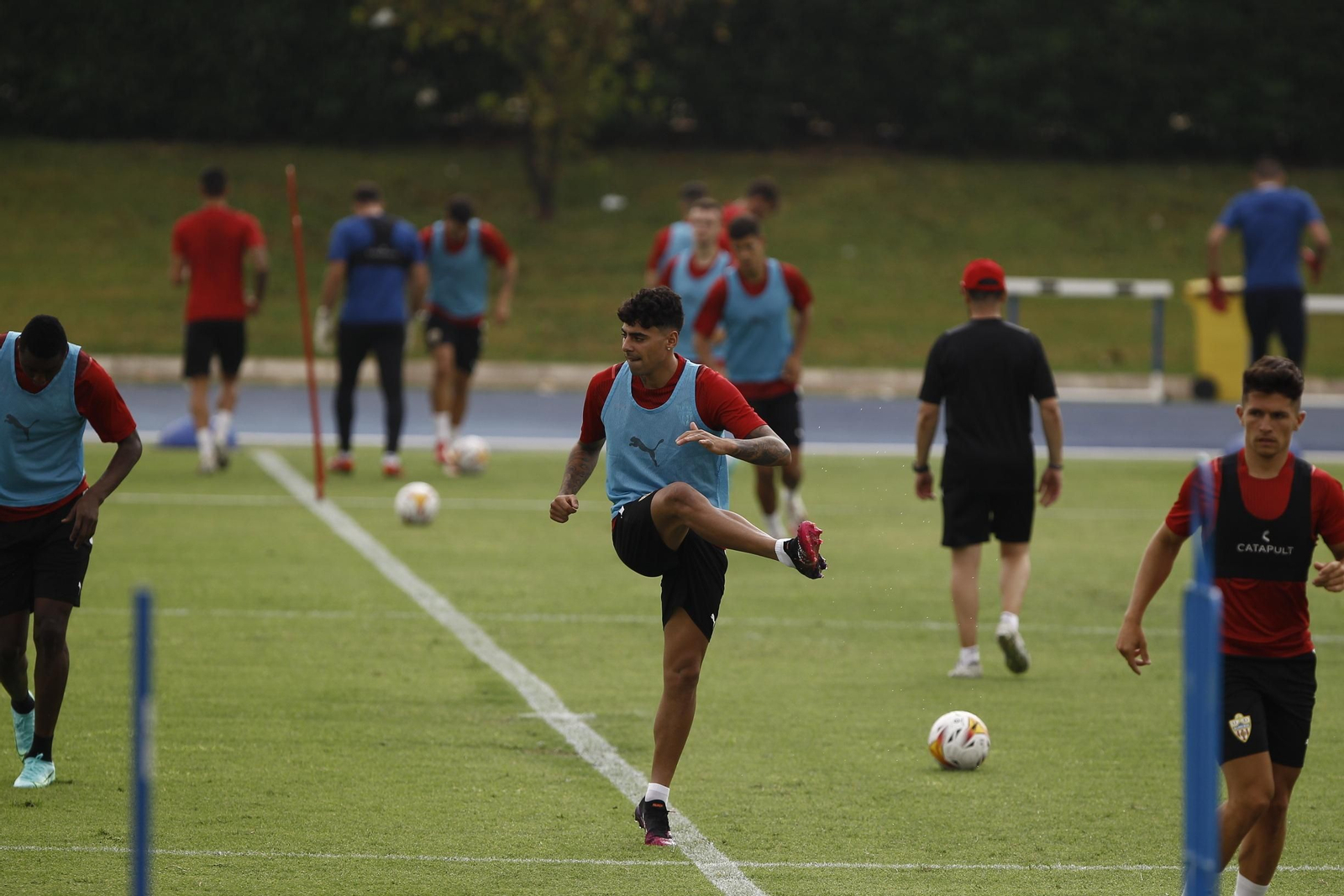 Fotogalería entrenamiento U.D. Almería