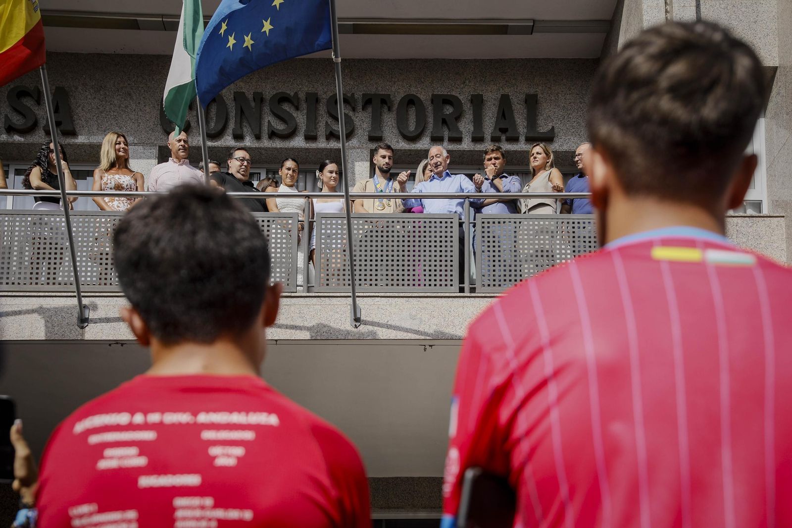 Álex Baena en el Ayto de Roquetas de Mar, en imágenes