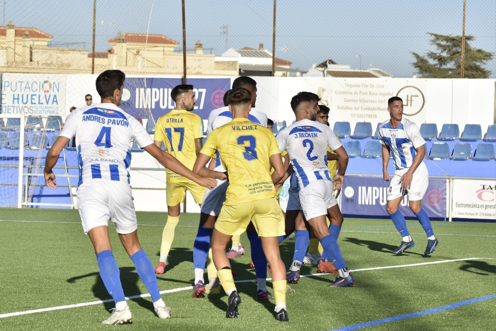 Un lance del partido del pasado miércoles.