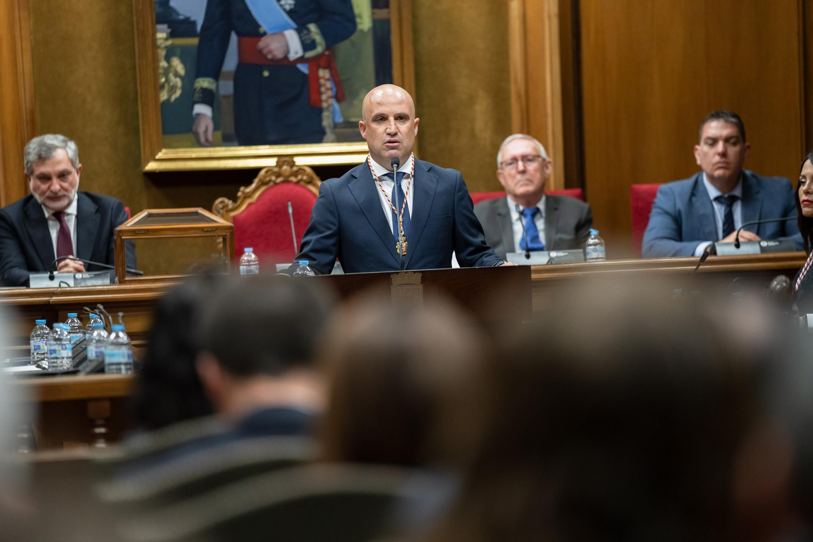 Así se ha vivido la investidura del nuevo presidente de la Diputación Provincial de Almería