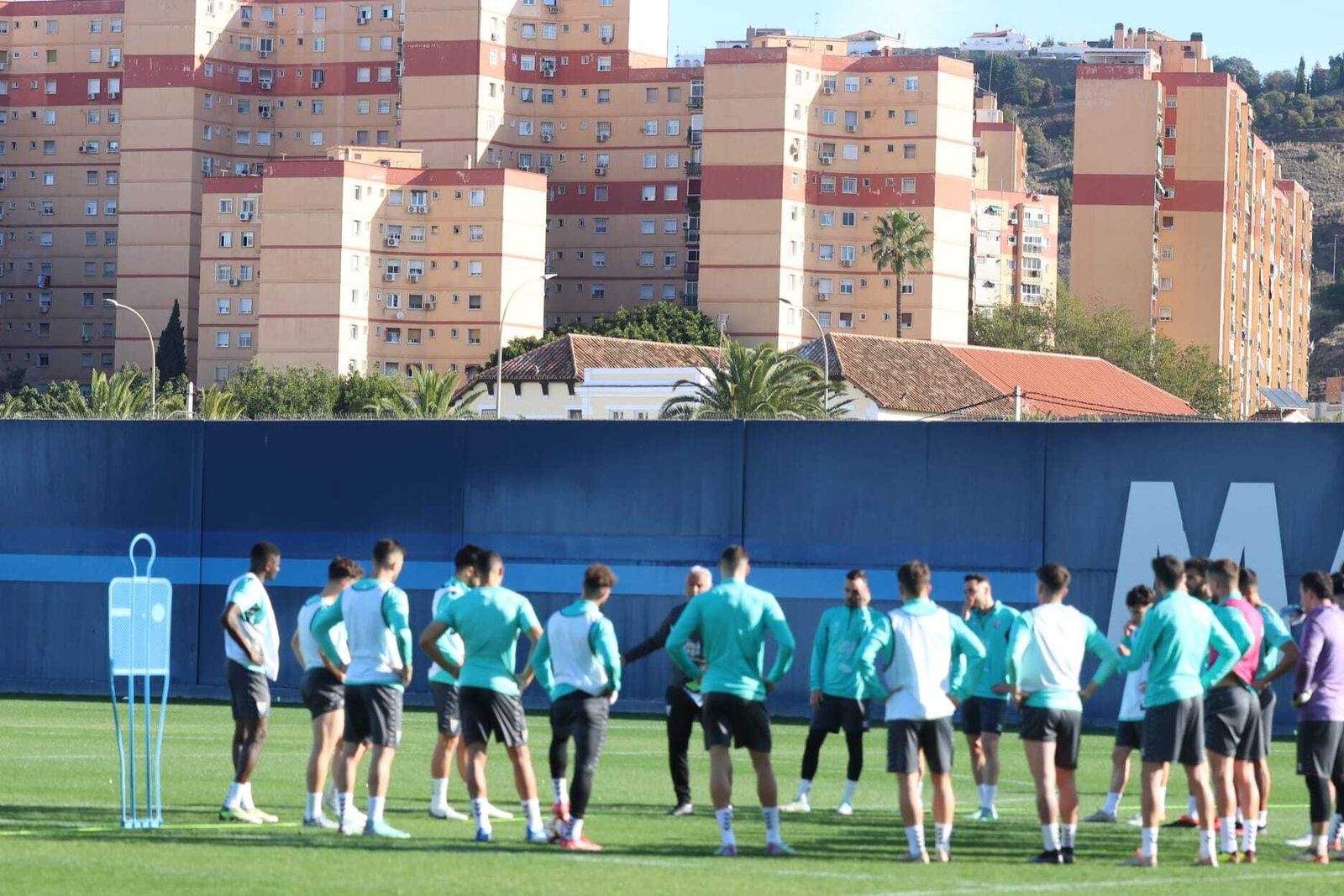 Imagen reciente de un entrenamiento