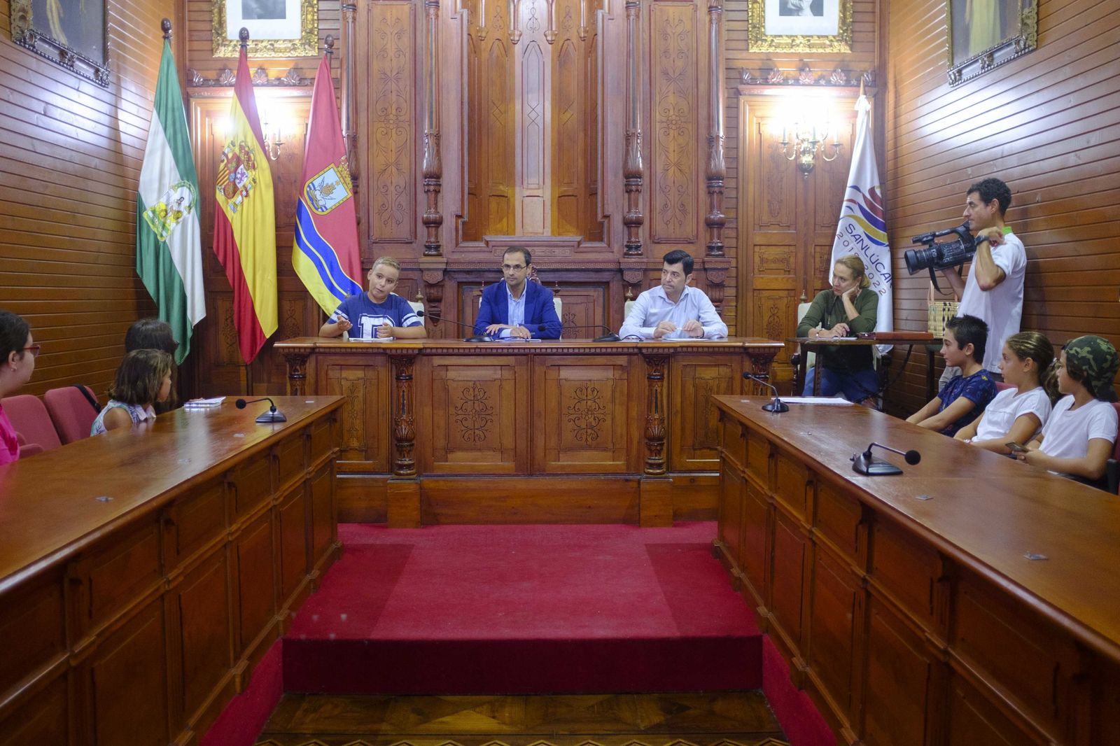 El pleno de inicio de curso que celebró el Consejo Local de la Infancia en septiembre.