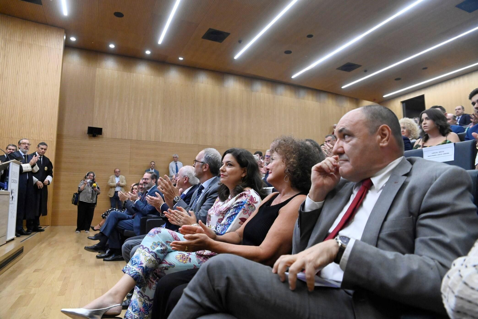 En imágenes, la toma de posesión de Miguel Ángel Pareja como presidente de la Audiencia Provincial