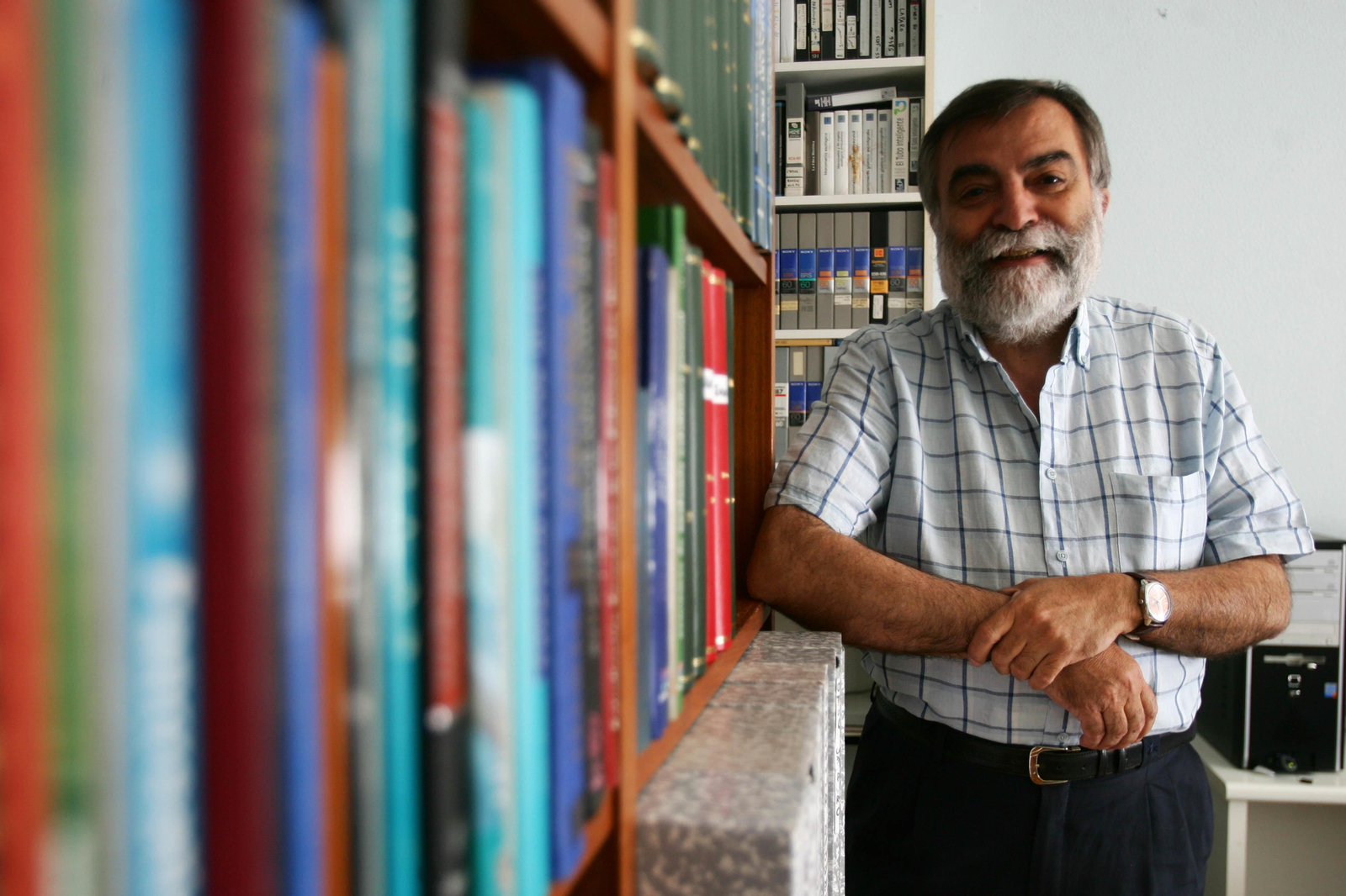 Leopoldo Martín, en una entrevista a este periódico