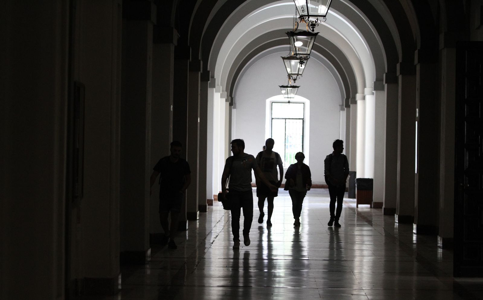 Estudiantes de la Universidad de Sevilla.