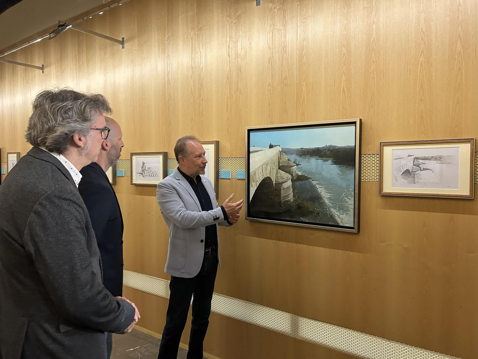 La exposición 'Dibujos preparatorios. Paisajes y Figuras' del Museo de Bellas Artes, en imágenes